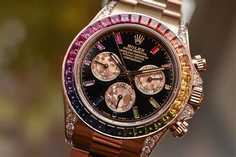 rolex daytona rainbow.